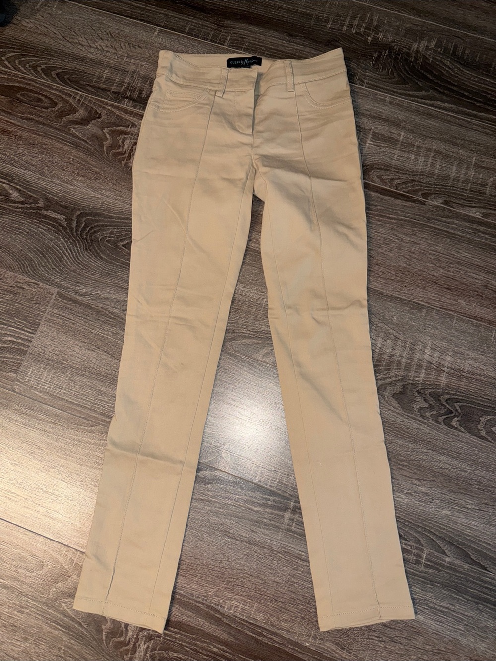 Marciano Cream Skinny Ponte Jeans